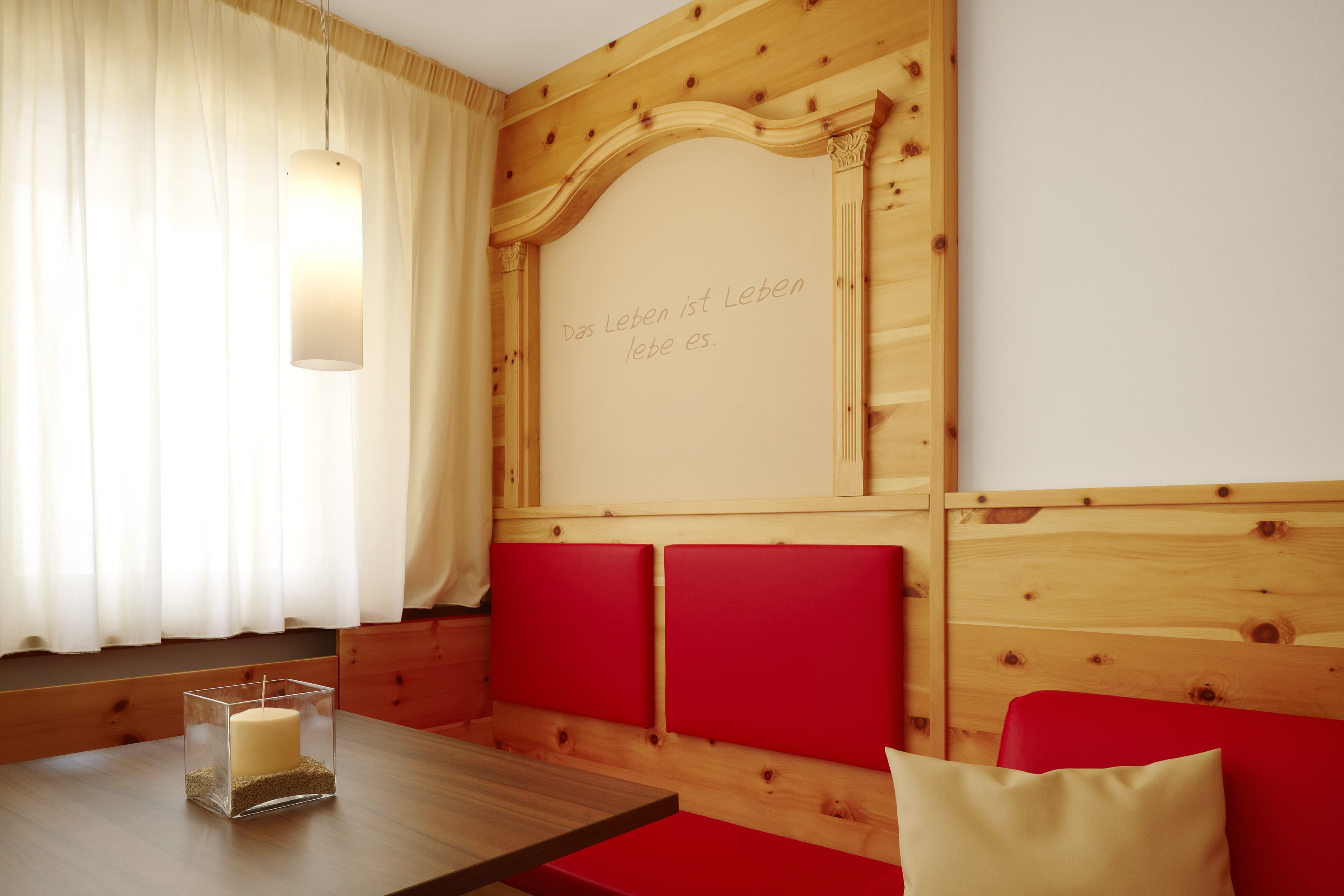 Residence Lechner Tirolo Appartamento tipo A zona soggiorno