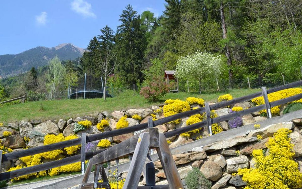 Kinderspielplatz Spielplatz Residence Lechner Dorf Tirol