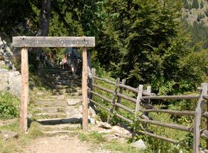 Escursione in Alto Adige Sentiero d'alta quota di Merano