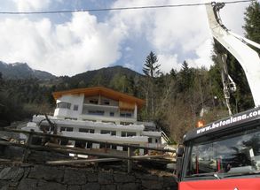 Impressioni costruzione appartamenti Tirol vicino Merano