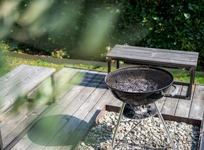 Grillen Garten Grill Residence Lechner Urlaub Ferienwohnungen Südtirol