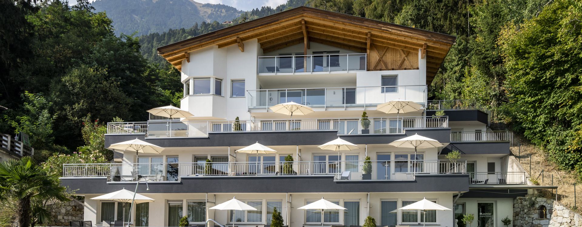 Residence Lechner with outdoor pool in Dorf Tirol Residence Lechner Outdoor Pool Dorf Tirol South Tyrol