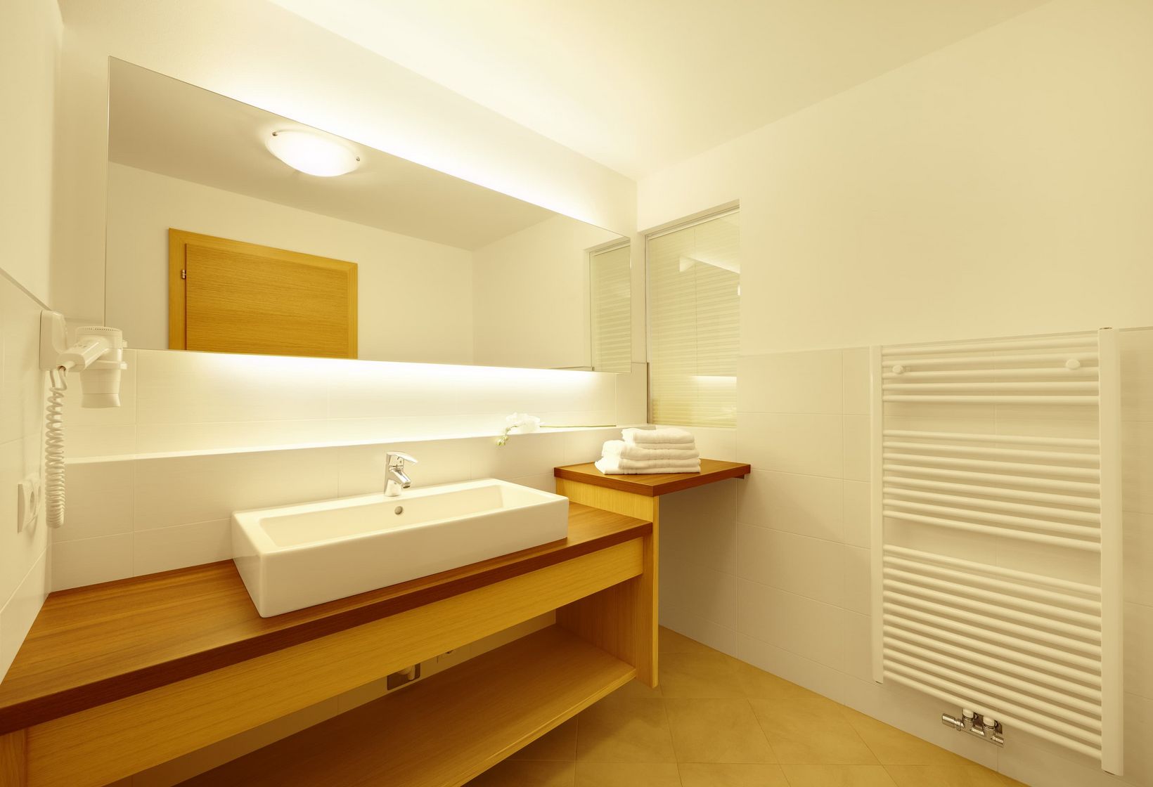 Badezimmer Ferienwohnung Typ B Dorf Tirol Residence Lechner