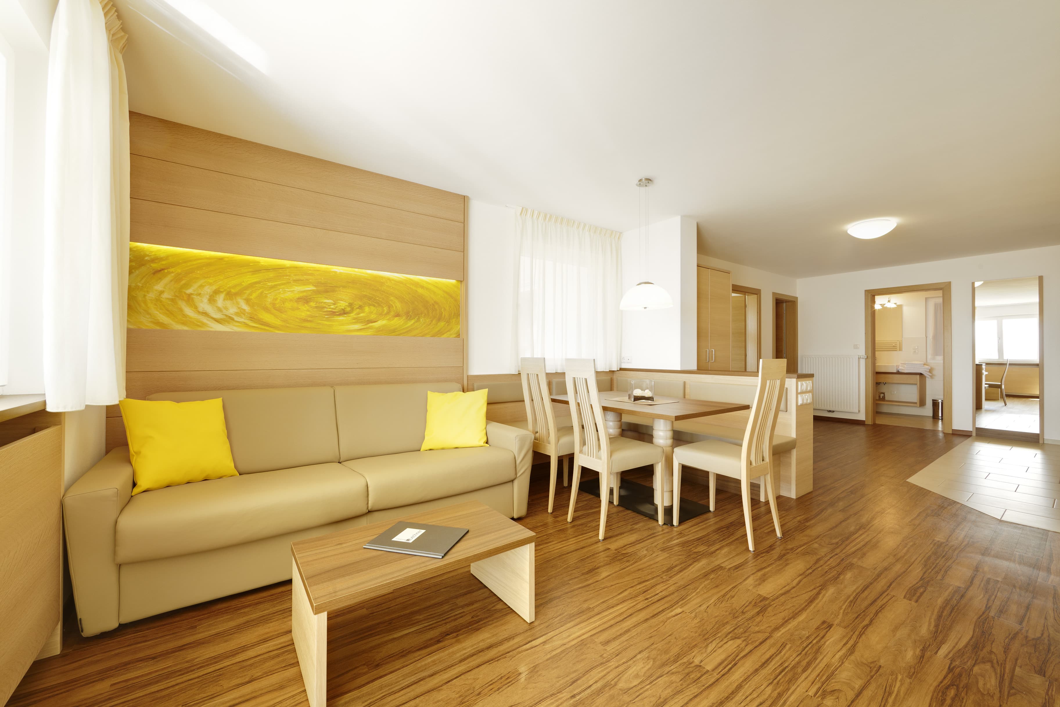 3-room apartement type C separate living room Residence Lechner